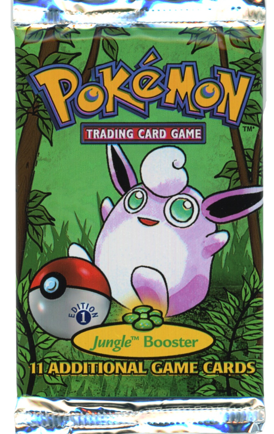 1st Edition Jungle Booster Pack Box Fresh Unweighed