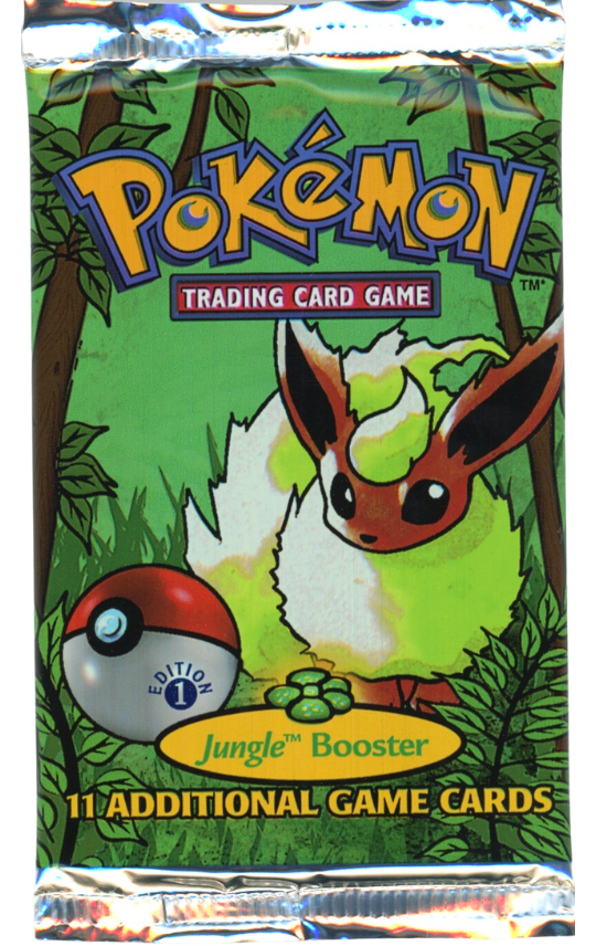 1st Edition Jungle Booster Pack Box Fresh Unweighed