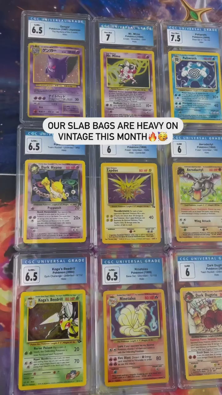 Tier 2 Pokémon Slab Bag