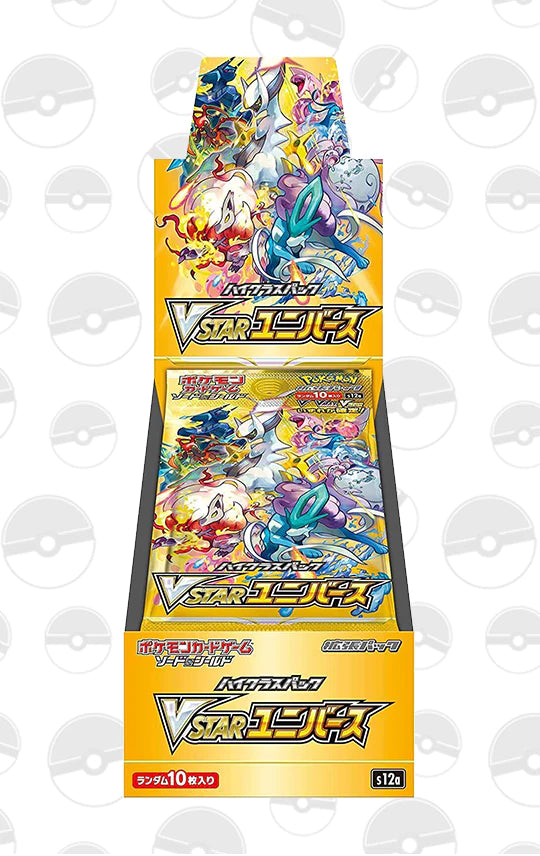 VSTAR Universe Japanese Pokemon Sword & Shield High Class Booster Box s12a