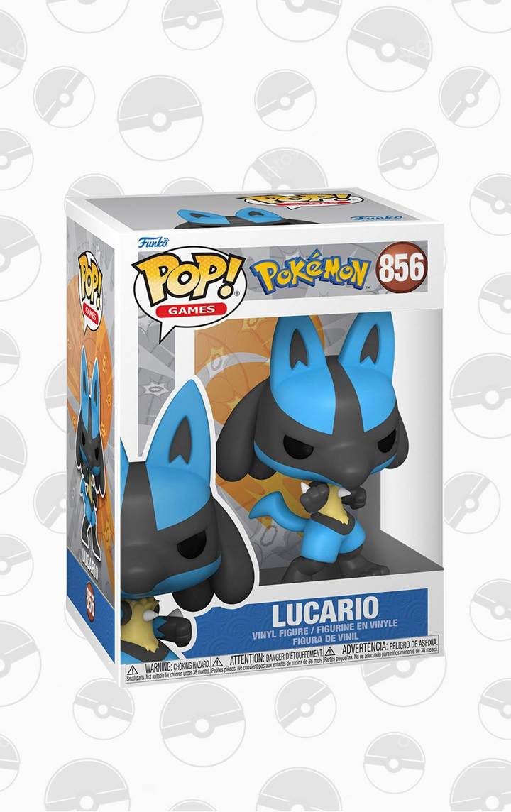 Funko Pop! Games Pokémon Lucario Vinyl Figure