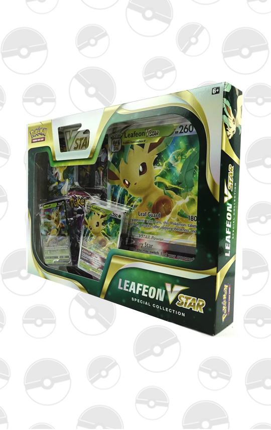 Pokémon TCG: Leafeon VSTAR Special Collection Box