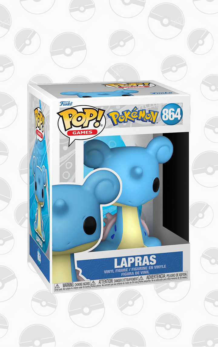 Funko Pop! Games Pokémon Lapras Vinyl Figure