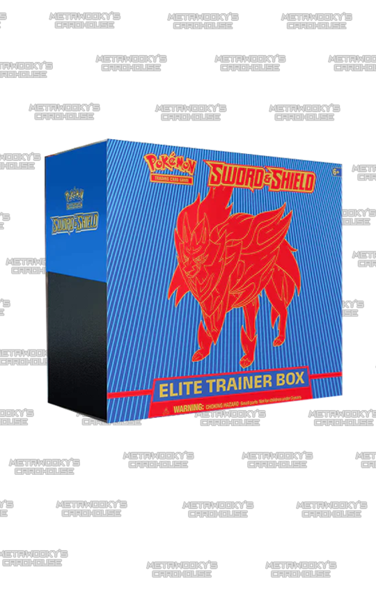 Pokémon TCG: Sword and Shield Elite Trainer Box Blue ETB