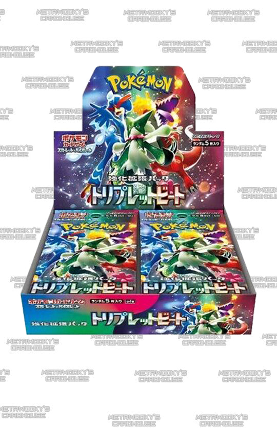 Pokémon Trading Card Game Scarlet & Violet Triplet Beat Japanese SV1a Booster Box (Triple Beat)